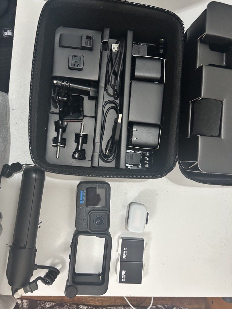 GoPro HERO12 Black Creator edition (Category: Video Cameras) located in Rodriguez. Submitted by baby_mama2 (Listing ID 1430507316, Image 2). Description: Complete accessories, bought everything for almost 45k. No flaws..
