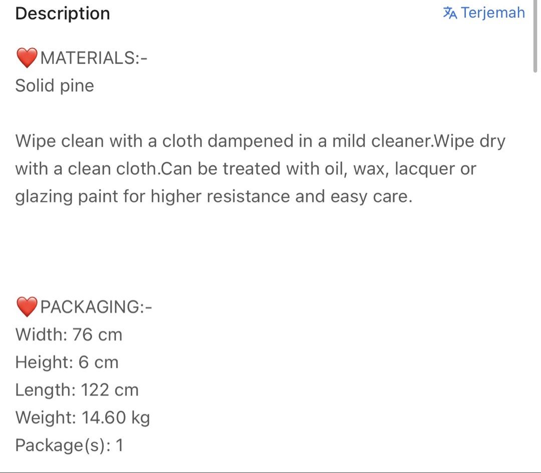 IKEA Table - Solid Pine (Category: Tables & Sets) located in Shah Alam. Submitted by faredzuanahmad (Listing ID 1430523201, Image 2). Description: IKEA INGO (Dining Table)-1pcs IKEA ADDE (Dining Chair)-4pcs IKEA JUSTINA ( Chair Pad)-4pcs Used like new Permukaan meja masih dibalut plastik Dijual set (tidak jual asing) Cod only (pickup only) .
