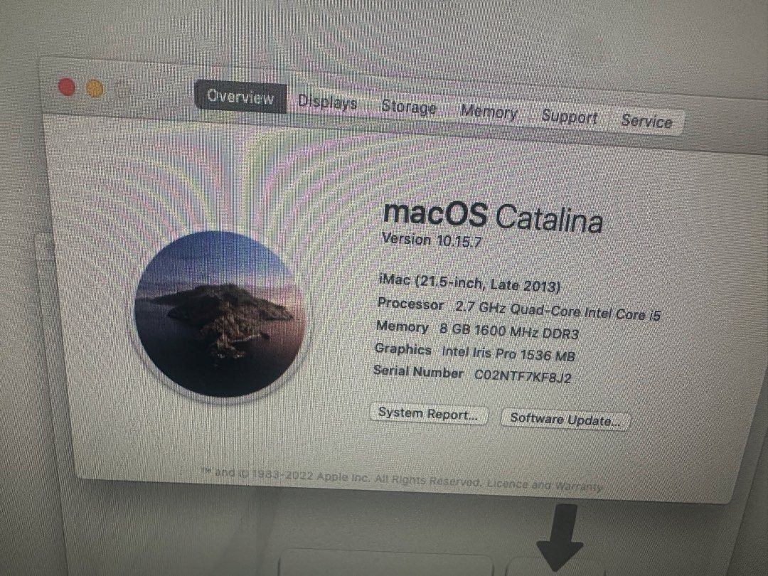iMac desktop top version 21.5 inch420497179846256641