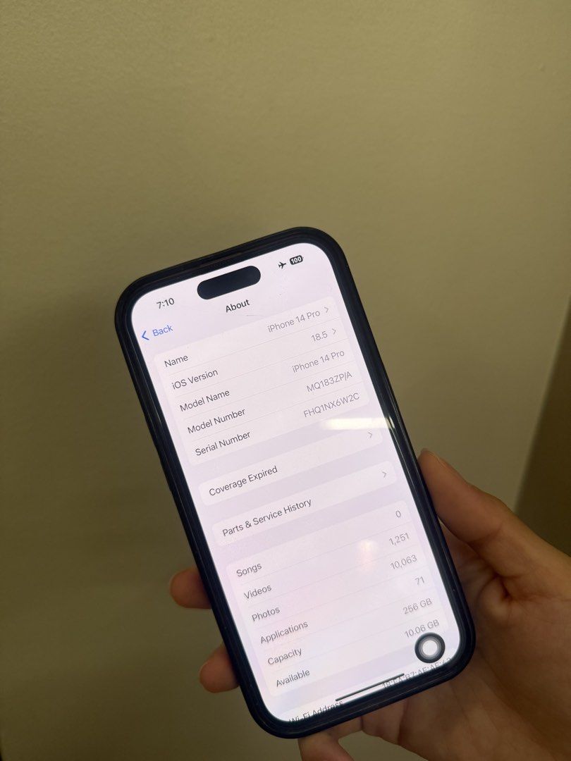 iPhone 14 Pro 256GB (Category: iPhone 14 Series) located in Manila. Submitted by luuuvlub (Listing ID 1430595292, Image 3). Description: 📱 iPhone 14 Pro 256GB for sale ✨ Good condition | Smooth performance 🔋 74% Battery Health 📦 Unit & Box 💯 No issues, ready to use, factory unlocked 💰 30,000 (negotiable) 📍 Meetup for sure buyer 💬 PM for more details / inquiries.