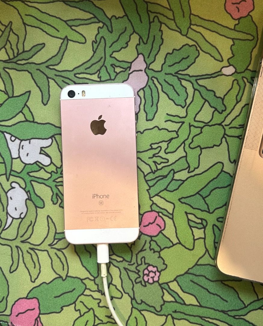 iPhone SE Rose Gold 64GB (digi cam alternative) (Category: iPhone SE Series) located in Dasmarinas. Submitted by ahasaab (Listing ID 1430496294, Image 1). Description: 💐 pre-loved and excellent working condition iPhone SE Rose Gold, 64gb, 71% battery 📸 pls give it a second life as a digi cam alternative, 2nd phone, etc 💰 slightly negotiable, feel free to message your offer.