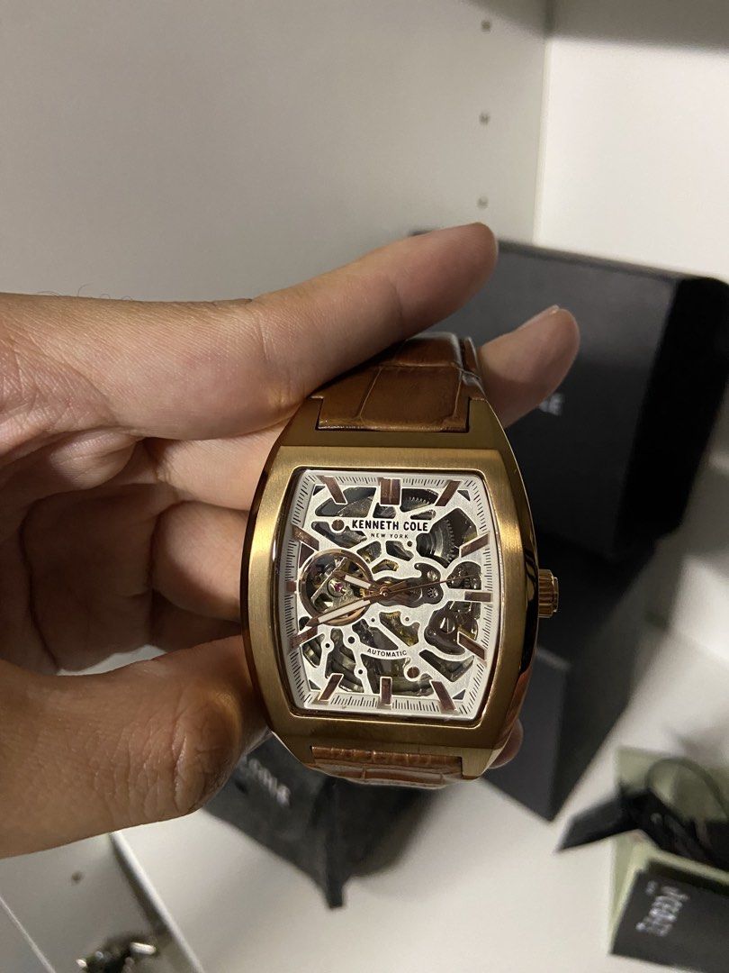 kenneth cole automatic watch (Category: Luxury Watches) located in General Trias. Submitted by iiamjh (Listing ID 1430526806, Image 3). Description: ⌚ FOR SALE: KENNETH COLE NEW YORK 💰 Price: ₱7,500.00 (Negotiable) 📍 Location: Cavite Details: • Brand: Kenneth Cole New York • Model: KCWGX0063802MNW • Movement: Automatic • Condition: 8.0/10 • Inclusions: Watch, and Original Box ‼️Note: This is a preloved watch, so please expect minor signs of use