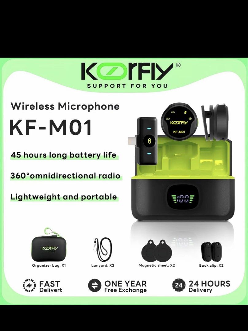 KoorFly Wireless Lavalier Microphone419489805553510401