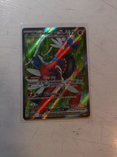 Koraidon ex Pokemon Card, Hobbies & Toys, Toys & Games on Carousell
