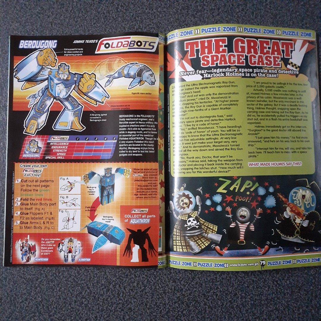 K-zone Magazine January 2008 (Category: Magazines) located in Malolos. Submitted by ktyshiicart (Listing ID 1430558188, Image 2). Description: - without foldabots - 350 + shipping fee.