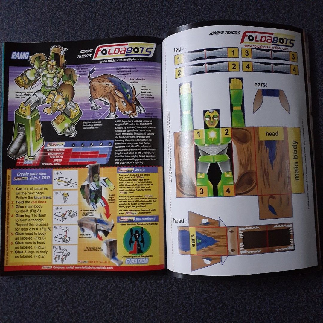 K-zone Magazine June 2008 (Category: Magazines) located in Malolos. Submitted by ktyshiicart (Listing ID 1430556226, Image 2). Description: - with foldabots - 450 + shipping fee.