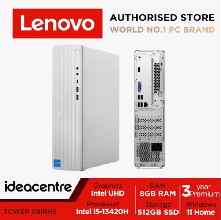 Lenovo IdeaCentre Tower 08IRH9 Desktop PC