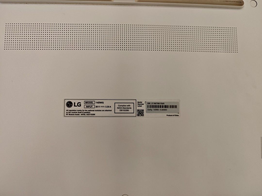 LG Gram 14Z90P Laptop420584079649689601