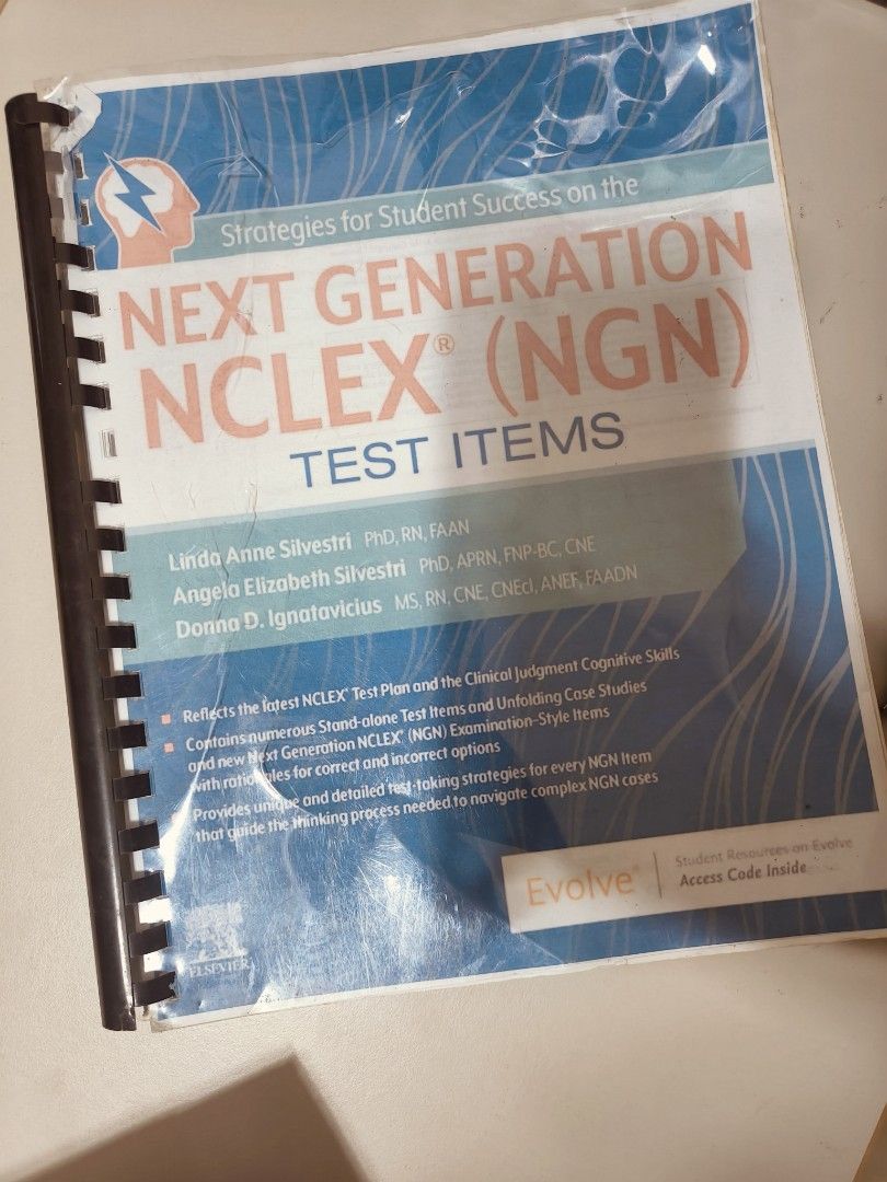 Lippincott NCLEX-RN Review & Next Generation NCLEX Test Items (Category: Textbooks) located in Manila. Submitted by sedpuprincess (Listing ID 1430467053, Image 2). Description: Nclex NGN - TWO BOOKS FOR NCLEX REVIEW .