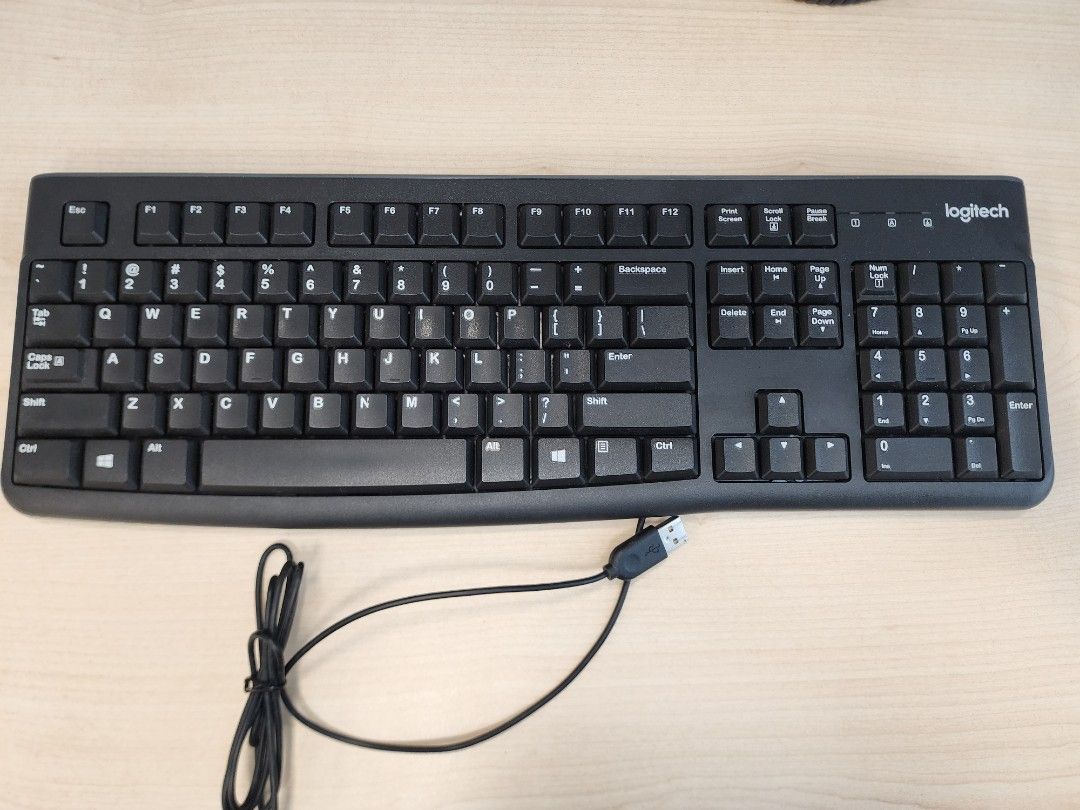 Logitech K120 Wired Keyboard456627836903772160