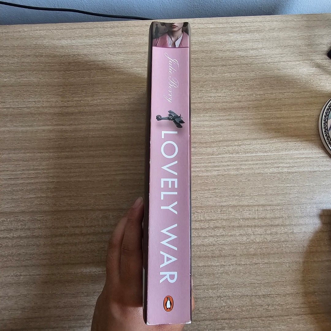 Lovely War by Julie Berry (Category: Storybooks) located in Cavite. Submitted by jmstuff__ (Listing ID 1430427082, Image 3). Description: 👉 read once 👉originally P700+ bought from fully booked 👉 rfs: decluttering 👉see all pictures for the condition of the book.