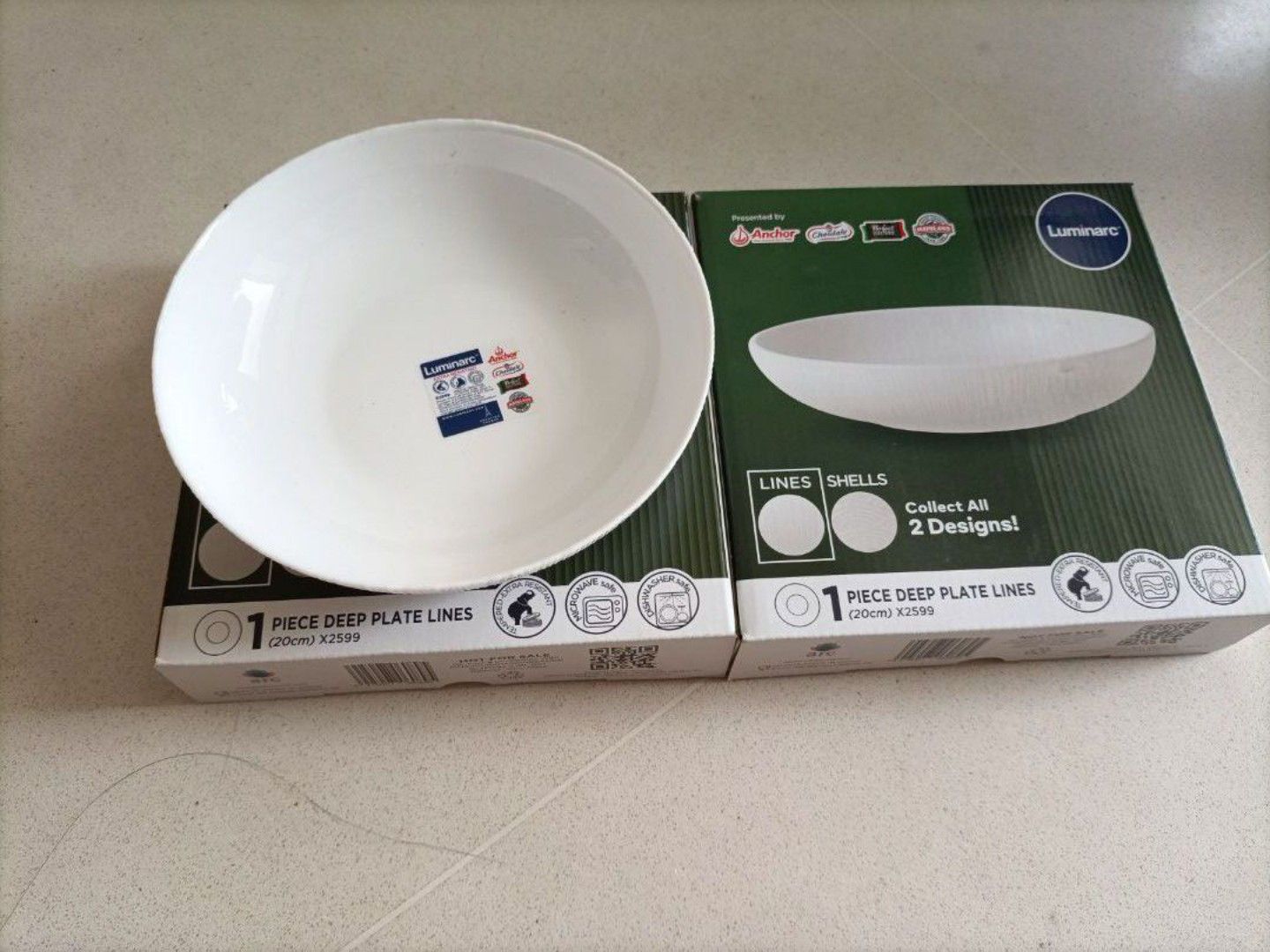 Luminarc Deep Plate (1 for $10, 2 for $20)
