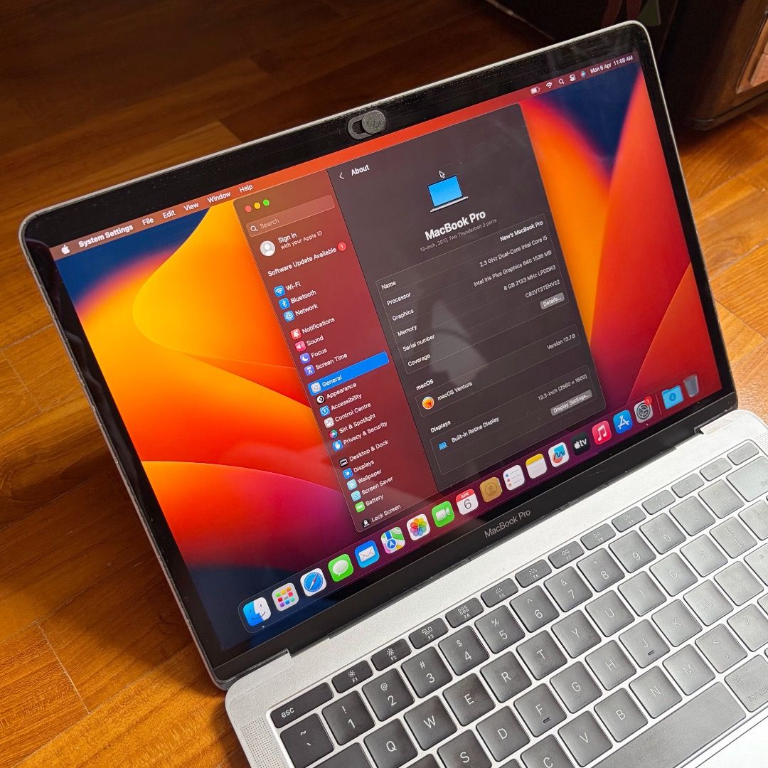 Macbook Pro 13” 2017 A1708 Space Grey420591287739371522