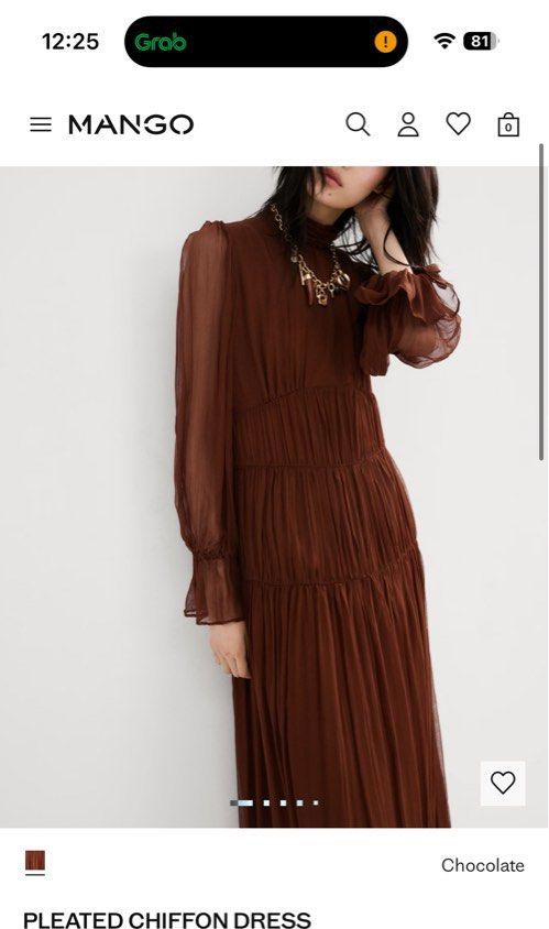 Mango Brown Sheer Maxi Dress (Category: Dresses) located in Pasig City. Submitted by c0nsyyy (Listing ID 1430440103, Image 1). Description: Used once for an event. selling low vs orig price at 5995. Mango Brown Sheer Maxi Dress. Size US 2 (but fits me, i’m US 4). Elegant, flowy design..