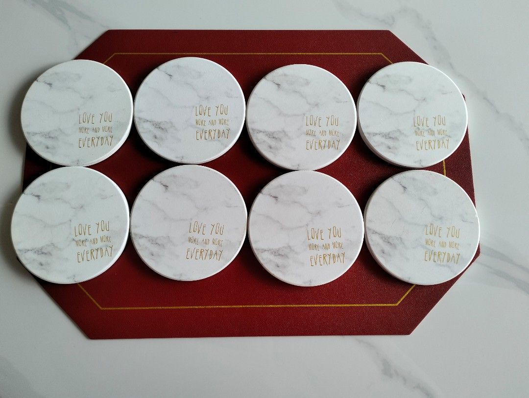 Marble Porcelain Coasters447771481725347840