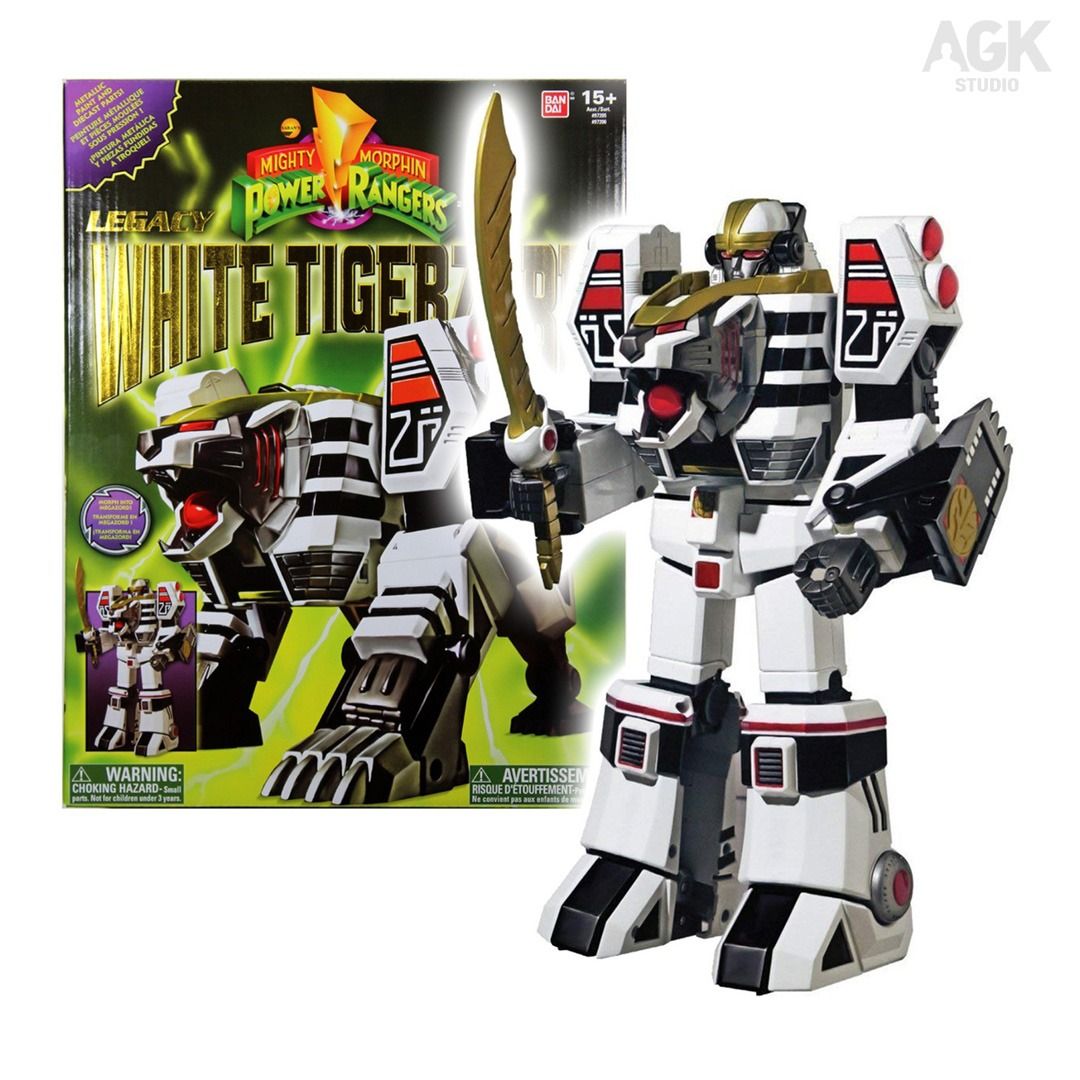 [MISB] Legacy -White Tigerzord- Power Rangers Legacy NOT threezeo ...