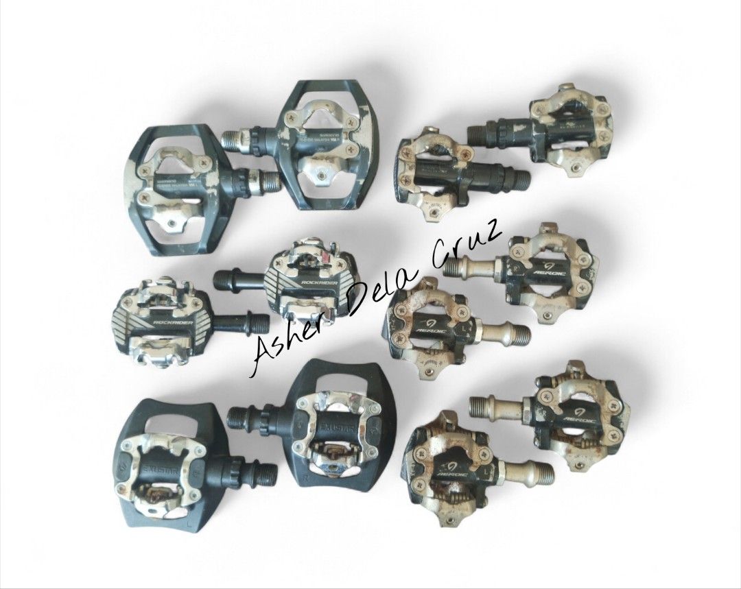 Mountain Bike/ MTB Cleats Pedals (Category: Bicycles) located in Bacoor. Submitted by asherdelacruz23 (Listing ID 1430448153, Image 1). Description: For sale Mountain Bike/ MTB Cleats Pedals • Shimano PD-EH500 Cleats Pedal ₱699 SOLD • Shimano M520 Cleats Pedal ₱699 SOLD • Exustar Cleats Pedal ₱499 SOLD • Aeroic Cleats Pedal (2 stocks) ₱499 each • Rockrider Cleats Pedal ₱499 SOLD DM/PM for inquiries 📩 📍Perpetual Village 7, Mambog, Bacoor, Cavite