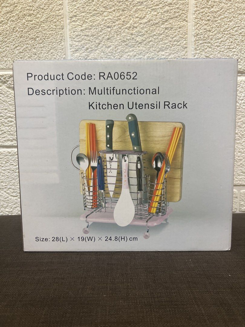 Multifunctional Kitchen Utensil Rack - Brand New492520908857681920