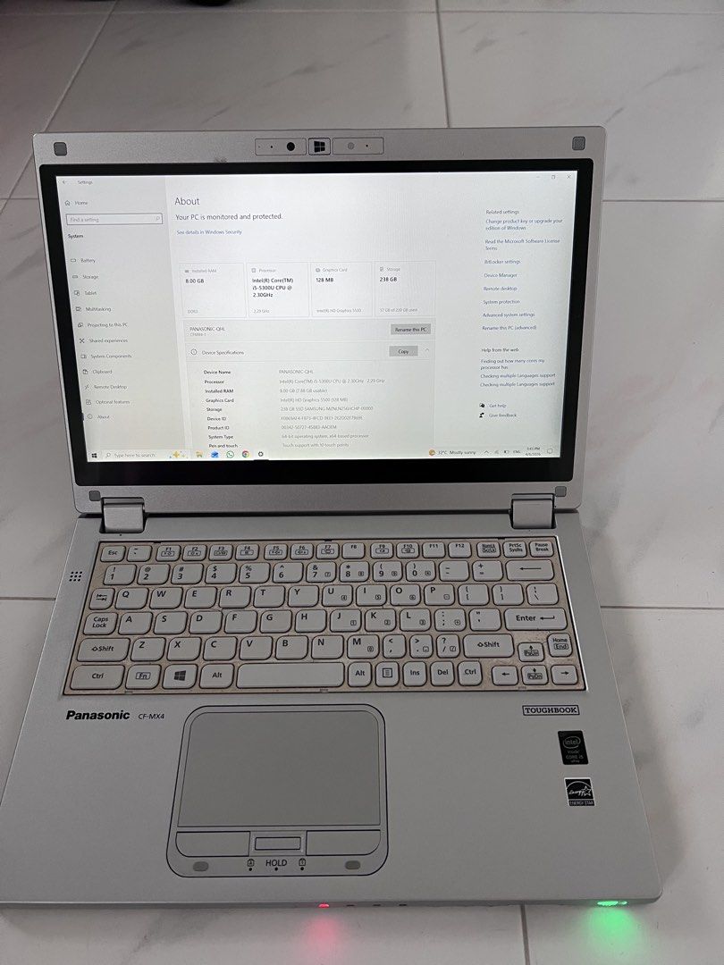 Panasonic Toughbook CF-MX4 Laptop420588887789414405