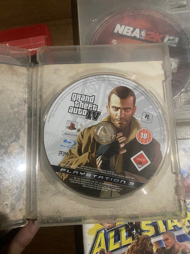 Playstation 3 games (Category: PlayStation) located in San Juan City. Submitted by iamjacob03 (Listing ID 1430495273, Image 2). Description: GTA IV - ₱300 Civilization Revolution - ₱550 WWE All stars - ₱350 Nba2k12 - ₱300 .