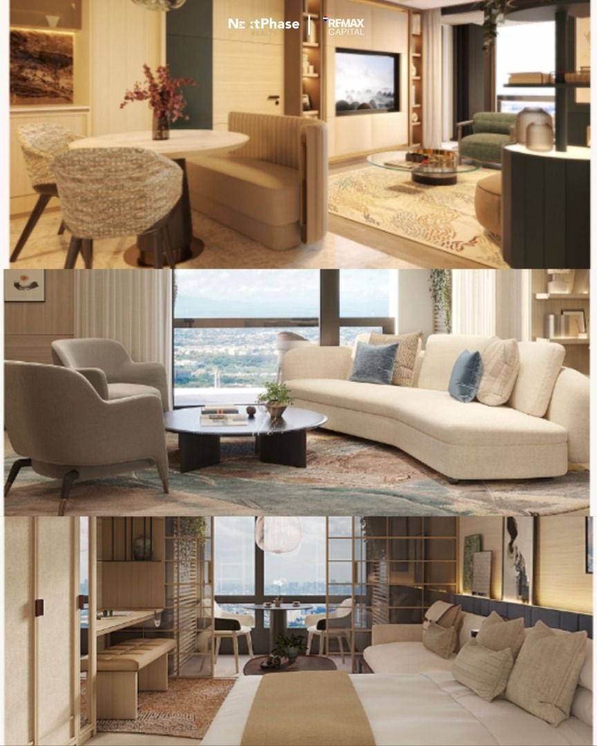 PRE-SELLING CONDO UNIT AT SHANG SUMMIT RESIDENCES (Category: Apartments & Condos) located in Quezon City. Submitted by nextphaserealtyph (Listing ID 1430595376, Image 2). Description: SHANG SUMMIT RESIDENCES ✨Designed by FM Architettura, combining modern luxury with timeless elegance—perfect for both living and investment. 📍 Nestled in a quiet residential enclave with easy access to top dining, cafés, retail, and entertainment. UNIT OPTIONS • St