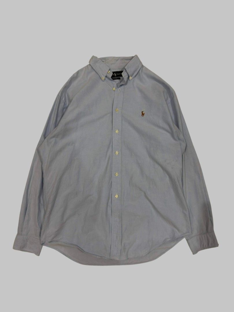 Ralph Lauren Blue Oxford LS (Category: Tshirts & Polo Shirts ) located in Roxas, Mindoro Oriental. Submitted by rippedbitch (Listing ID 1430573024, Image 1). Description: 23/29 excellent need wash.