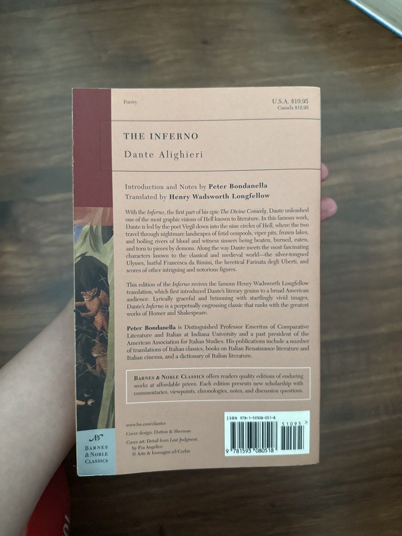 [RUSH SALE] The Inferno (Category: Storybooks) located in Manila. Submitted by km110103 (Listing ID 1430486361, Image 3). Description: RUSH SALE RFS: Moving out PM for details. ‼️ Last day to make an offer and have items shipped: April 16. If an offer is made on the 16th, it should be shipped the same day. After April 16, all remaining books will be donated. .