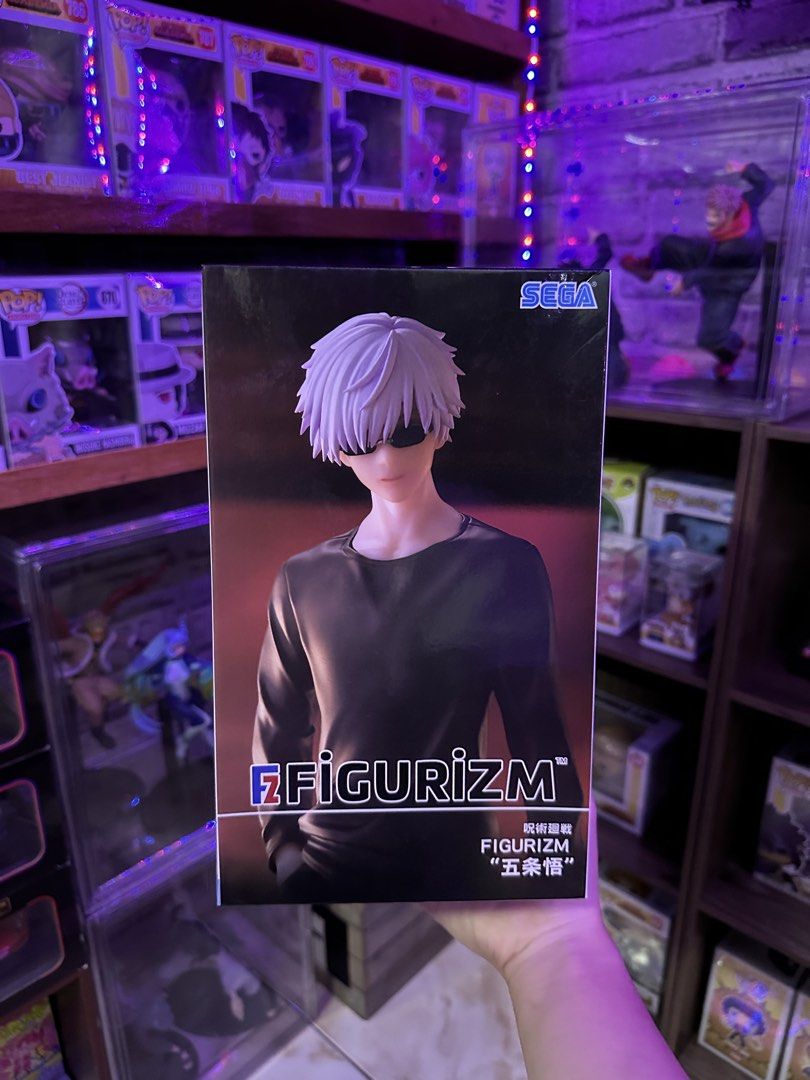 Sega Figurizm Gojo Satoru figure (Category: Figurines & Statues) located in Quezon City. Submitted by declutter.season (Listing ID 1430506180, Image 1). Description: Back in box, with original box No damage, no defects.