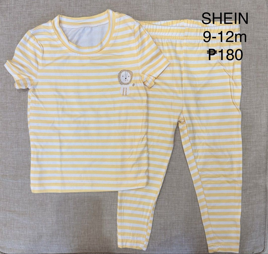 SHEIN Baby Pajama Set 9-12m (Category: Babies & Kids Fashion) located in Mabalacat. Submitted by 17neil (Listing ID 1430579536, Image 1). Description: .