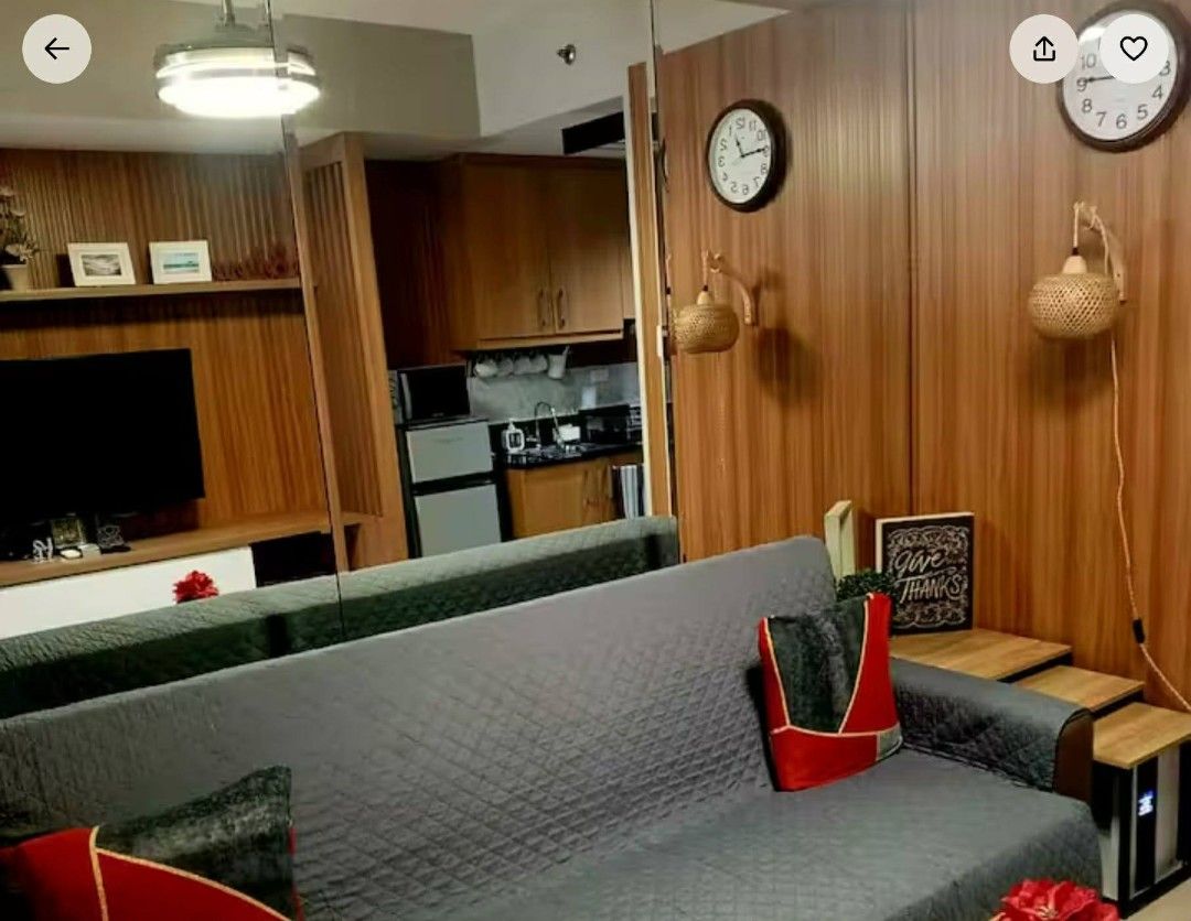 Shell Residence 1Br for Sale (Category: Apartments & Condos) located in Caloocan City. Submitted by wildflower-77d7 (Listing ID 1430400545, Image 3). Description: For sale 1BR with balcony facing amenity Fully furnished 26 sqm Clean title Ready for staycation business Located in 11F Shell Residences Tower D 6.5. GROSS direct to owner.