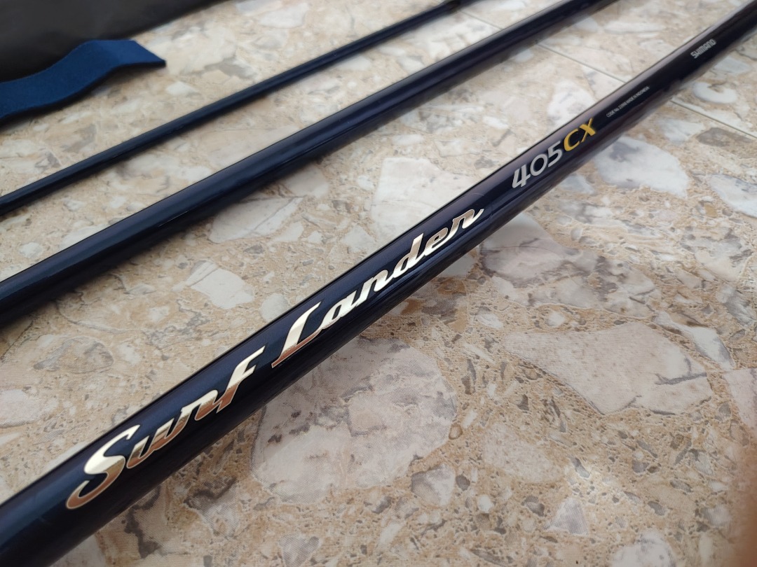 Shimano Surf Lander 405CX Fishing Rod, Sports Equipment, Fishing on ...