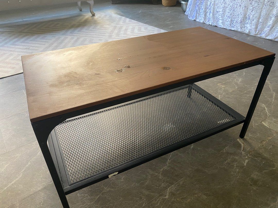 Side Table (Category: Tables & Sets) located in Singapore. Submitted by courtyard (Listing ID 1430508383, Image 3). Description: Side Table Table Measurements Length 90cm Width 45cm Height 46cm.