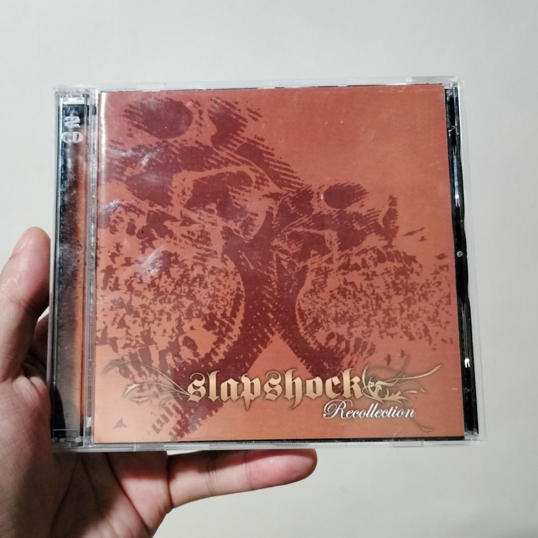 SLAPSHOCK: RECOLLECTION (Category: CDs & DVDs) located in Antipolo. Submitted by thriftsource (Listing ID 1430515675, Image 3). Description: SLAPSHOCK: RECOLLECTION 2-CD Album 2011, PolyEast Records Selling Price: Php999+sf Condition: Good Condition Location: Antipolo City, Rizal For inquiries, feel free to message me po. Thanks po : ))).