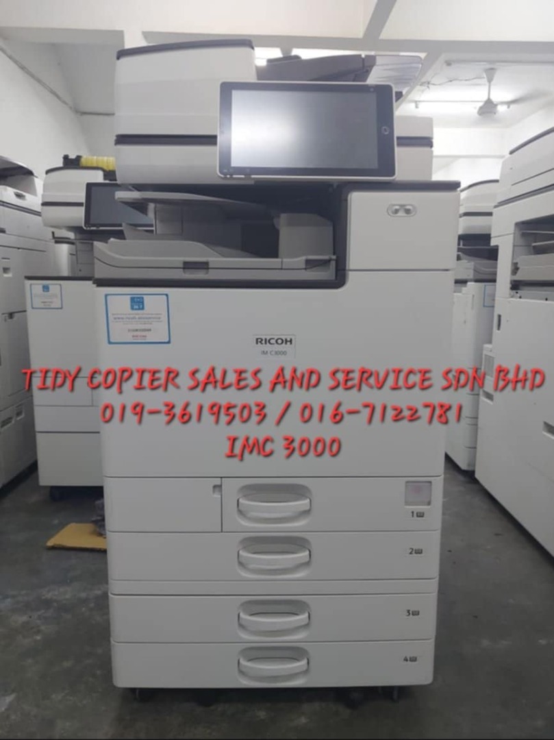 Smart Copier Machine for Business Use! IMC3000, Computers & Tech ...
