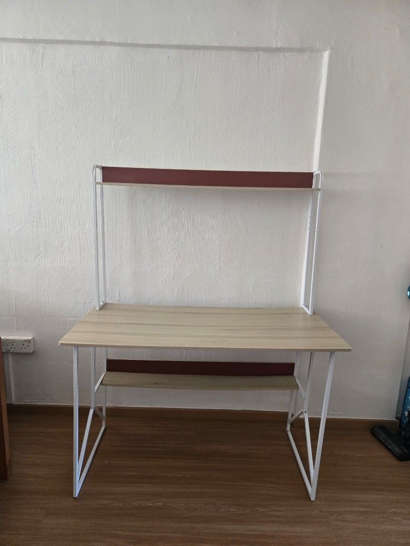 Study Table (Category: Other Home Furniture) located in Singapore. Submitted by mummysiti84 (Listing ID 1430494247, Image 1). Description: Dimensions Length 120cm Height 150cm Depth 60cm Arrange own delivery. Item not dismantled..