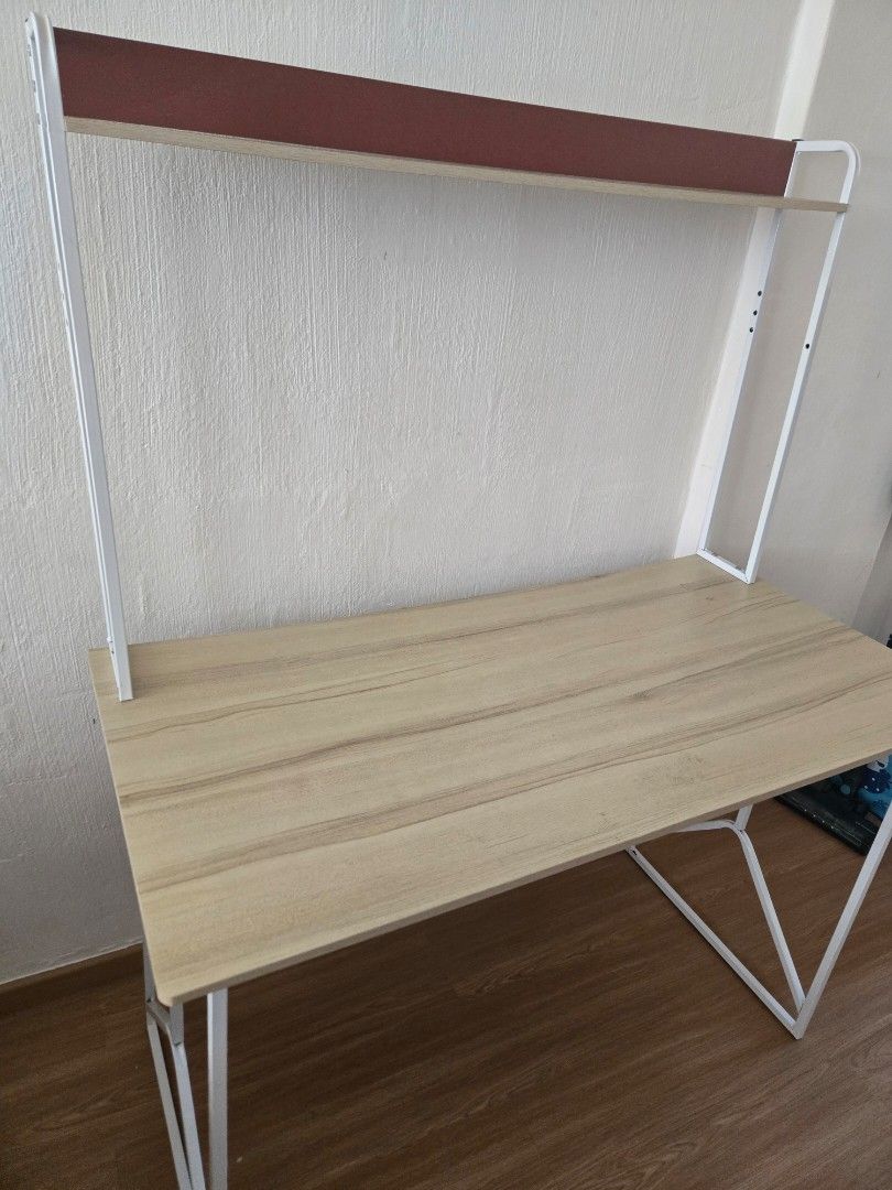 Study Table (Category: Other Home Furniture) located in Singapore. Submitted by mummysiti84 (Listing ID 1430494247, Image 2). Description: Dimensions Length 120cm Height 150cm Depth 60cm Arrange own delivery. Item not dismantled..
