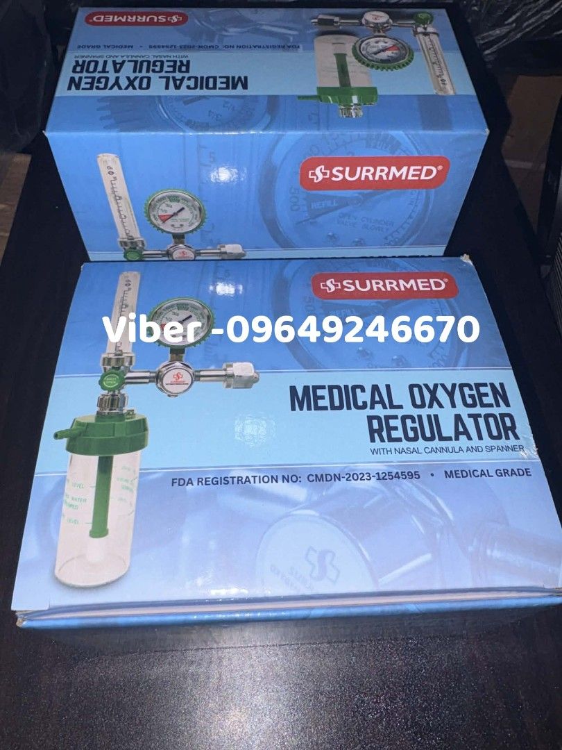 Surrmed Medical Oxygen Regulator (Category: Medical Supplies & Tools) located in Manila. Submitted by oplecherly24007 (Listing ID 1430539905, Image 1). Description: Regulator Complete set High quality Heavy duty Original (Same day delivery ).