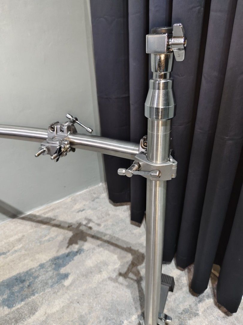Tama PMD1100A Side Drum Rack (Category: Musical Instruments) located in Quezon City. Submitted by makkustom09 (Listing ID 1430495870, Image 3). Description: For sale only! TAMA PMD1100A Side Drum Rack -Stainless steel tube -Details -1100mm Curved Pipe x 1pc -850mm Straight Pipe w/19.1mm diameter Joint x 1p -40mm x 20mm x 450mm Square Pipe x 1pc -Leg Joint Bracket x 1pc -Rubber Foot x 2pc -Cross Joint Bracket (J30TS) x 2pc -Multi Holder (J34T) x 1