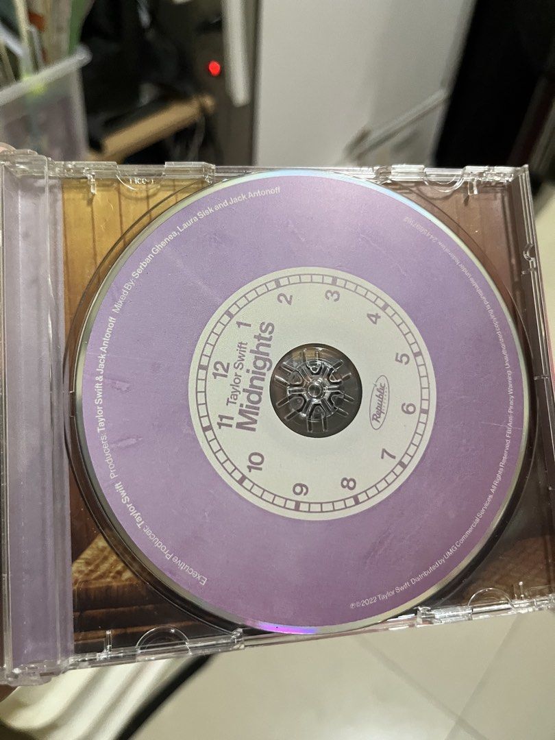 Taylor Swift Midnights CD (Category: CDs & DVDs) located in Manila. Submitted by twiceyetnice (Listing ID 1430461160, Image 2). Description: For sale: Midnights Album Never used!! .