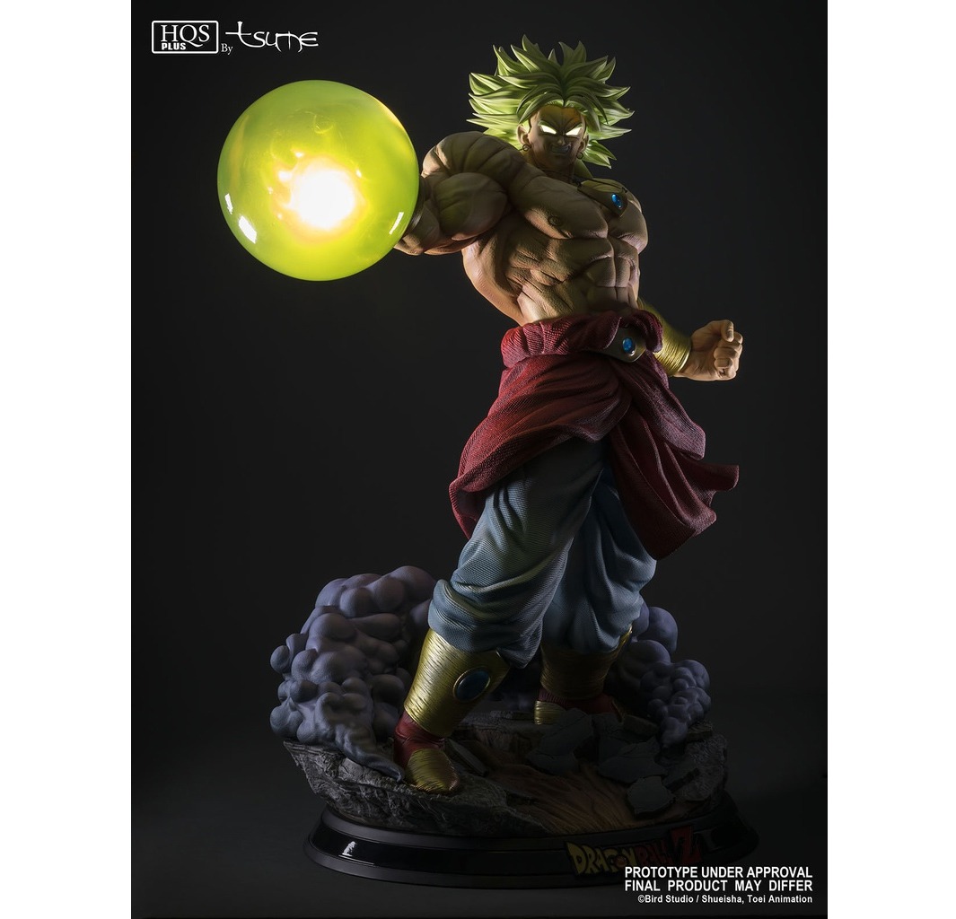 Tsume Hqs 1/4 Dragon Ball Z Broly Normal Version Action Figure New Toys ...