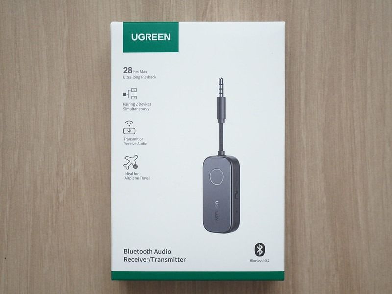 UGREEN Bluetooth 5.2 Audio Receiver/Transmitter421391752925685762