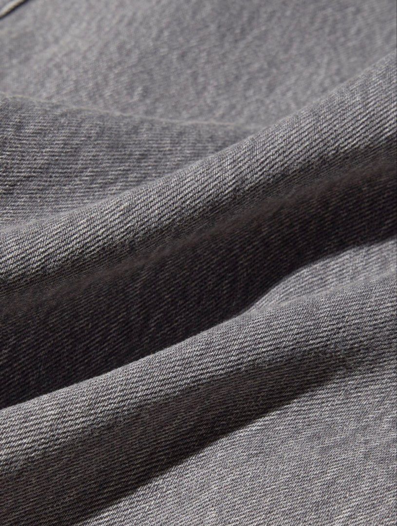 Uniqlo Gray Denim Panel Long Skirt (Category: Skirts) located in Taguig. Submitted by LaraGotStyle (Listing ID 1430551667, Image 3). Description: size 61cm on tag size 26 inches actual waist size used once.