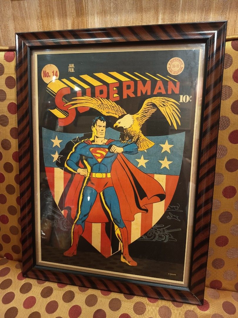 Vintage Retro Superman Framed Poster Artwork #4 (Category: Art & Prints) located in Makati City. Submitted by taditzantiqueandvintagestore (Listing ID 1430553240, Image 3). Description: Vintage Retro Superman Framed Poster Artwork #4 • Wooden & Glass Frame • 19" inches by 14" inches • Great Addition to your ManCave or GameRoom 880.00 pesos Each only Text or Call : ZeroNine22..Five33TwoThree45.. Makati Area :.