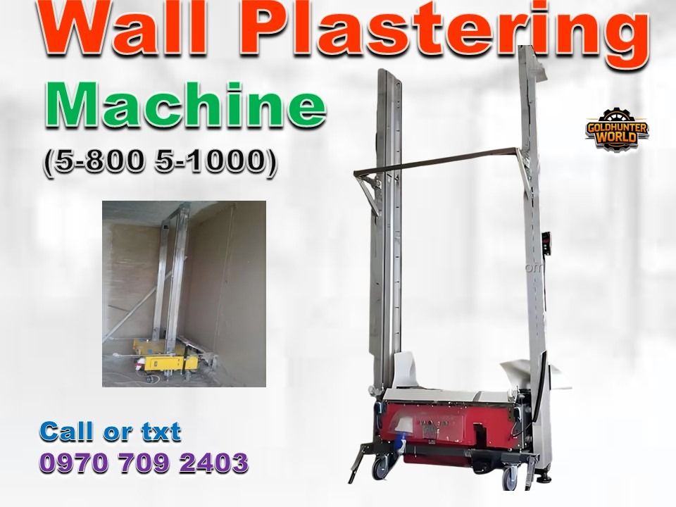 Wall Plastering Machine Automatic (5-800/5-1000) (Category: Construction Tools & Equipment) located in Pasig City. Submitted by ernalyn.22 (Listing ID 1430441841, Image 3). Description: WallPro Automatic Plastering Machine SmoothFinish Wall Plaster System AutoLevel Plastering Machine BuildCoat Wall Plaster Machine ProPlaster Vertical System Wall Plastering Machine (5-800 / 5-1000) 💰 Estimated Price 5-800: ₱277,200 + Shipping 5-1000: ₱294,000 + S