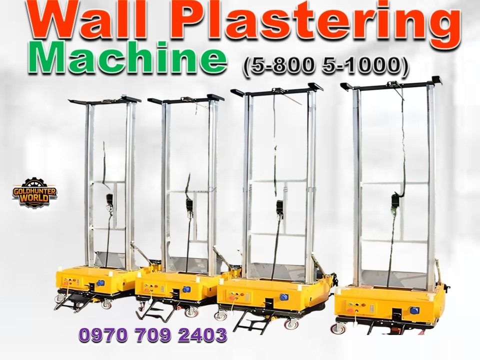 Wall Plastering Machine Automatic (5-800/5-1000) (Category: Construction Tools & Equipment) located in Pasig City. Submitted by ernalyn.22 (Listing ID 1430441841, Image 1). Description: WallPro Automatic Plastering Machine SmoothFinish Wall Plaster System AutoLevel Plastering Machine BuildCoat Wall Plaster Machine ProPlaster Vertical System Wall Plastering Machine (5-800 / 5-1000) 💰 Estimated Price 5-800: ₱277,200 + Shipping 5-1000: ₱294,000 + S