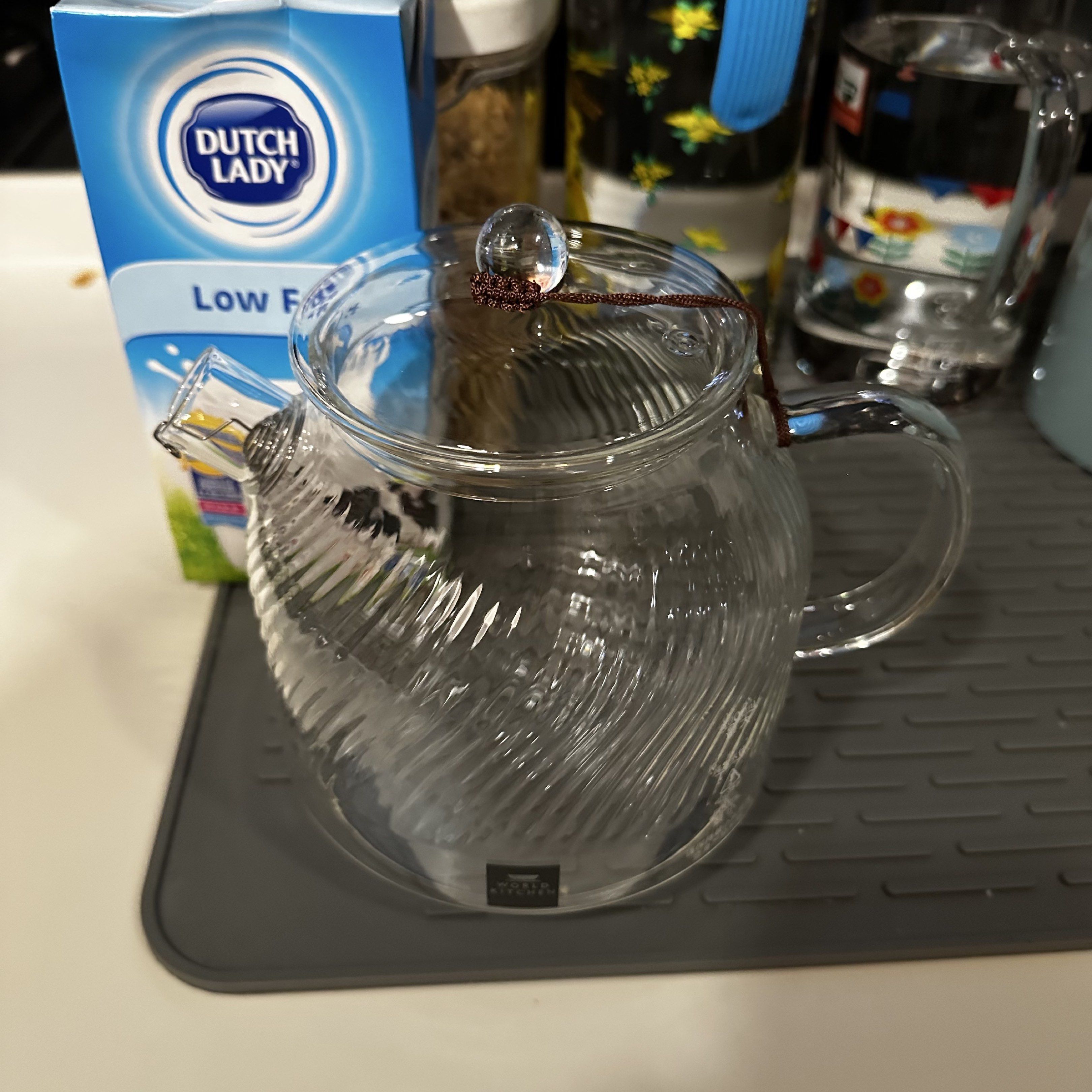 World Kitchen Glass Teapot with Infuser447519620208404480
