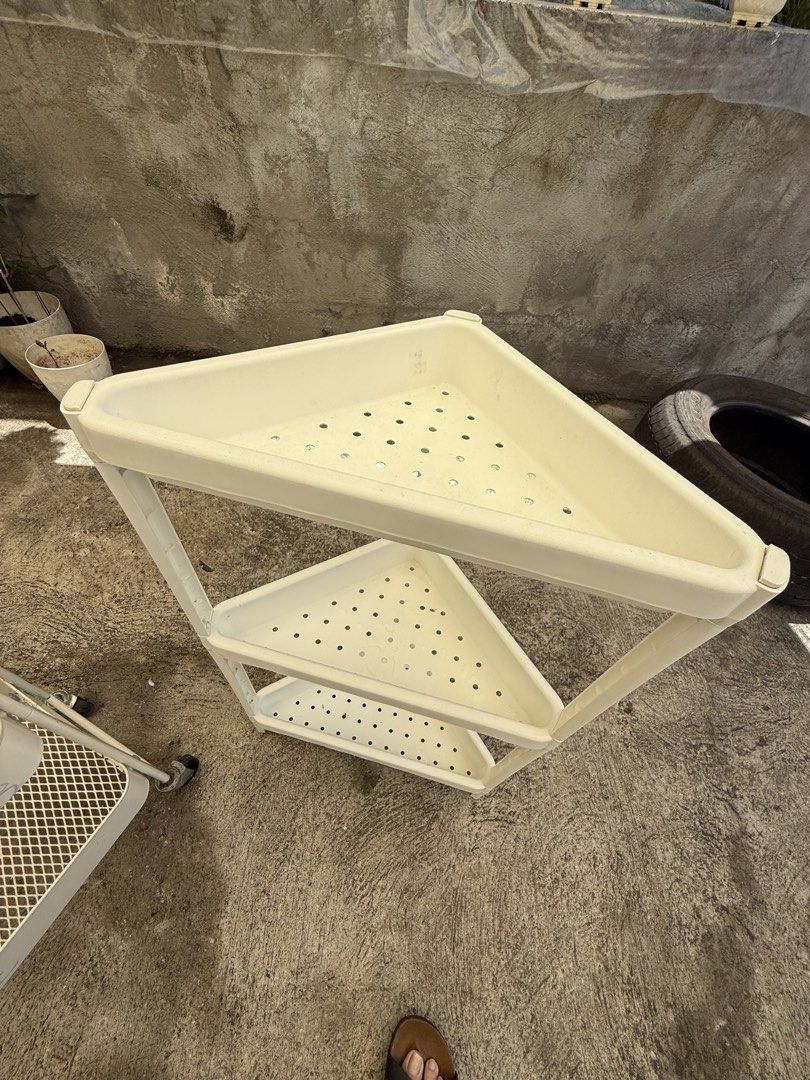 3-Tier Corner Shelf (Ikea) (Category: Shelves, Cabinets & Racks) located in Antipolo. Submitted by camillevncls (Listing ID 1430615796, Image 2). Description: 📍Antipolo City.