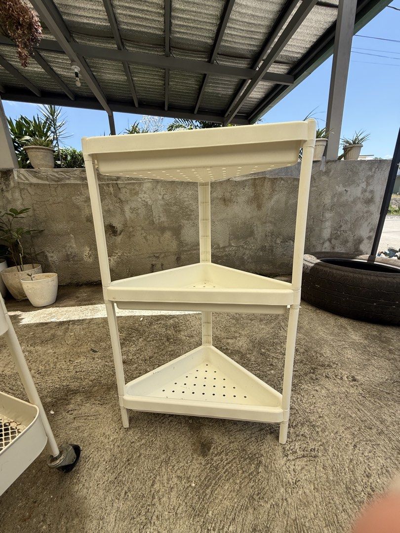 3-Tier Corner Shelf (Ikea) (Category: Shelves, Cabinets & Racks) located in Antipolo. Submitted by camillevncls (Listing ID 1430615796, Image 1). Description: 📍Antipolo City.