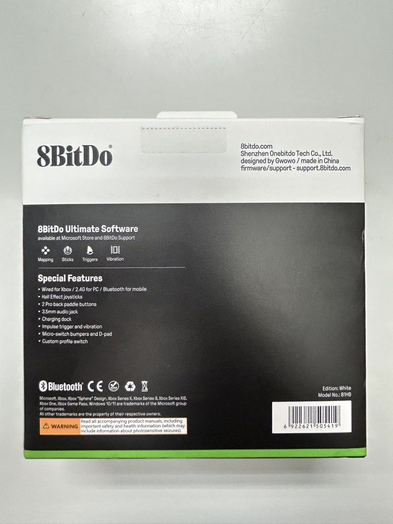 8BitDo Ultimate 3-mode Controller for Xbox, Video Gaming, Gaming ...