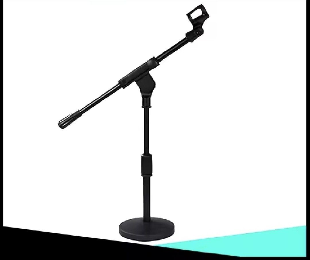 Adjustable Microphone Stand - Black421333768550502400